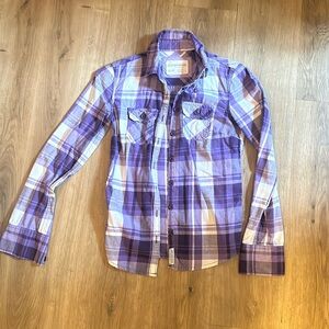 Purple plaid